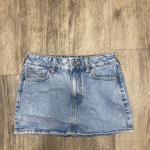 Pacsun denim mini skirt